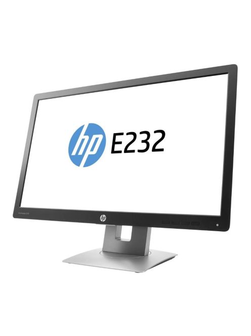 LCD HP EliteDisplay 23" E232 / black/silver /1920x1080, 1000:1, 250 cd/m2, VGA, HDMI, DisplayPort, USB Hub, AG