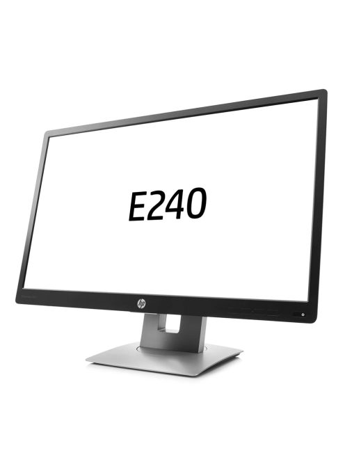 LCD HP EliteDisplay 24" E240 / black/silver /1920x1080, 1000:1, 250 cd/m2, VGA, HDMI, DisplayPort, USB Hub, AG