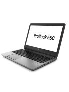 HP ProBook 650 G1 / Core i3 4000M 2.40GHz/8GB RAM/256GB SSD/SC/webcam/15.6 FHD (1920x1080)/num/Windows 10 Pro 64-bit használt laptop