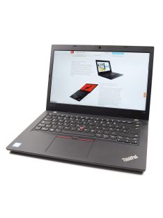   Lenovo ThinkPad L480 / Core i5 8250U 1.6GHz/8GB RAM/256GB SSD FP/4G/webcam/14.0 FHD (1920x1080)/Windows 11 Pro 64-bit használt laptop