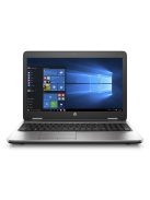 HP ProBook 650 G2 / Core i5 6200U / 8GB RAM / 256GB M.2 SSD / DVD-RW / WiFi / BT / SC / NOcam / 15.6 HD (1366x768) / num / Windows 10 Pro 64-bit használt laptop