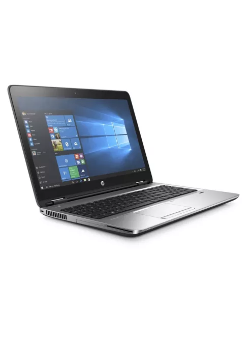 HP ProBook 650 G2 / Core i5 6200U / 8GB RAM / 256GB M.2 SSD / DVD-RW / WiFi / BT / SC / NOcam / 15.6 HD (1366x768) / num / Windows 10 Pro 64-bit használt laptop
