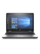 HP ProBook 650 G3 / Intel i5-7300U / 8GB / 256GB NVMe / CAM / FHD / HU / Intel HD Graphics / Win 10 Pro 64-bit használt laptop