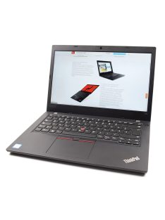   Lenovo ThinkPad L480 / Core i5 8350U / 8GB / 256GB SSD / CAM / FHD / HU / Integrált / Windows 11 Pro 64-bit használt laptop