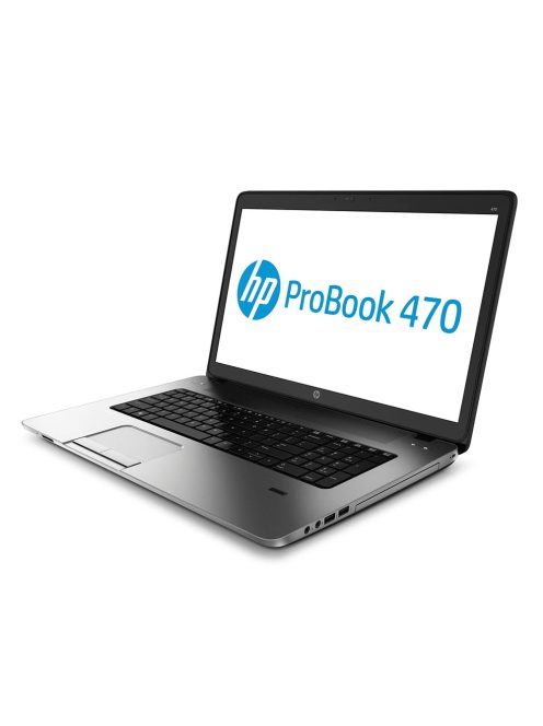 HP ProBook 470 G1 / Core i5 4200M / 8GB RAM / 256GB SSD NEW / DVD-RW / WiFi / BT / FP / webcam / 17.3 HD+ (1600x900) / num / Windows 10 Pro 64-bit használt laptop