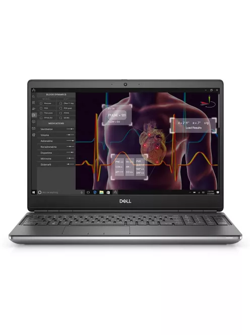 Dell Precision 7550 / 15.6 inch / Intel i7-10750H / 32GB / 512GB NVMe SSD / CAM / FHD / HU / NVIDIA Quadro RTX3000 6GB / Win 11 Pro 64-bit használt laptop
