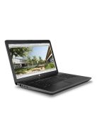 HP ZBook 17 G4 / Intel i7-7820HQ / 16 GB / 512GB SSD / CAM / FHD / HU / NVIDIA Quadro P3000 6GB / Win 11 Pro 64-bit használt laptop