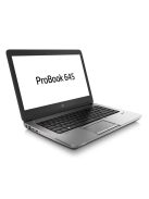 HP ProBook 645 G1 / AMD Dual-Core A6-5350M / 8 GB / 256GB SSD / CAM / HD+ / HU / AMD Radeon HD8450G / Win 10 Pro 64-bit használt laptop