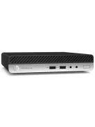 HP ProDesk 400 G5 DM / Intel i3-9100T / 8GB / 256GB NVMe SSD / Intel UHD Graphics / Win 11 Pro 64-bit használt PC