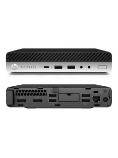   HP EliteDesk 800 G5 DM / Intel i3-9300 / 8GB / 256GB NVMe / Intel UHD Graphics / Win 11 Pro 64-bit használt PC