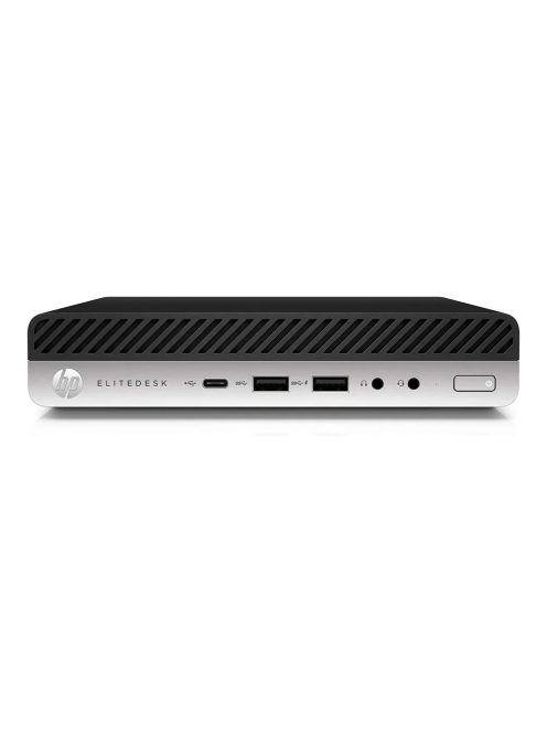 HP EliteDesk 800 G4 DM / Intel i5-8600T / 8GB / 256GB NVMe / Intel UHD Graphics / Win 11 Pro 64-bit használt PC