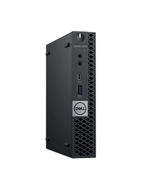 Dell Optiplex 5070 Micro / Intel i5-9500T / 16GB / 256GB NVMe / Intel HD Graphics / Win 11 Pro 64-bit használt PC