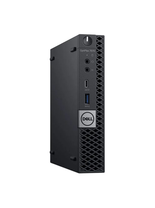 Dell Optiplex 7070 Micro / Intel i5-9500 / 8GB / 256GB NVMe / Intel UHD Graphics / Win 11 Pro 64-bit használt PC