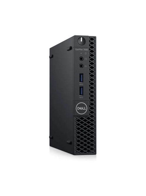 Dell Optiplex 3060 Micro / Intel i5-8400T / 8GB / 256GB NVMe / Intel UHD Graphics / Win 11 Pro 64-bit használt PC