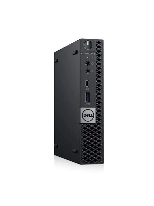 Dell Optiplex 7060 Micro / Intel i5-8500T / 8GB / 256GB NVMe / Intel UHD Graphics 630 / Win 11 Pro 64-bit használt PC