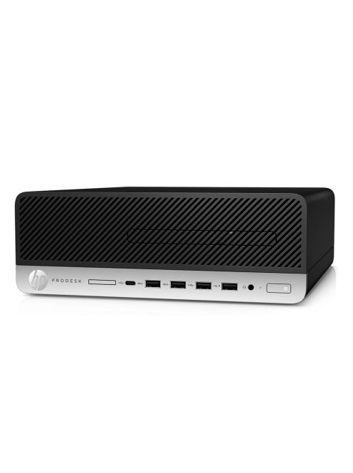 HP ProDesk 600 G4 SFF / Core i5 8500 3.0GHz/8GB RAM/256GB SSD PCIe /DVD-RW/Intel UHD Graphics/Windows 11 Pro 64-bit használt számítógép