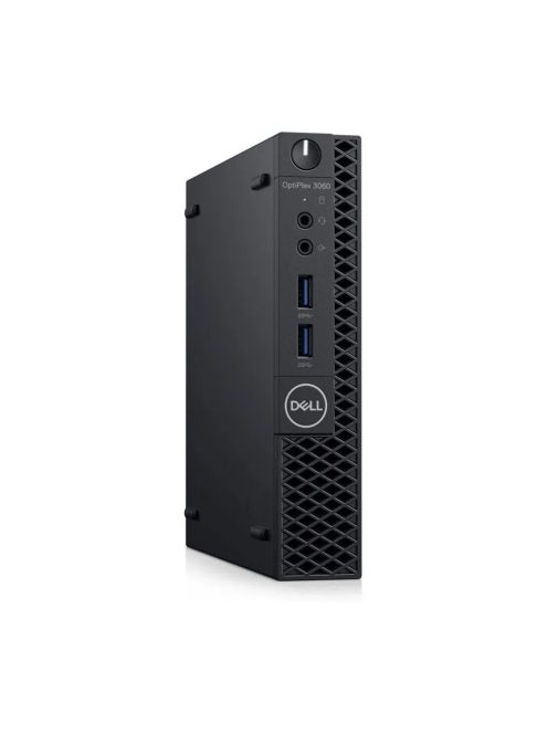 Dell Optiplex 3060 Micro / Intel i5-8400T / 8GB / 256GB NVMe SSD / Intel UHD Graphics / Win 11 Pro 64-bit használt PC