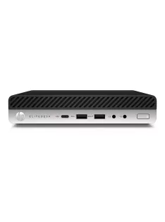   HP EliteDesk 800 G4 DM / Intel i5-8600T / 16GB / 256GB SSD / Intel UHD Graphics / Win 11 Pro 64-bit használt PC