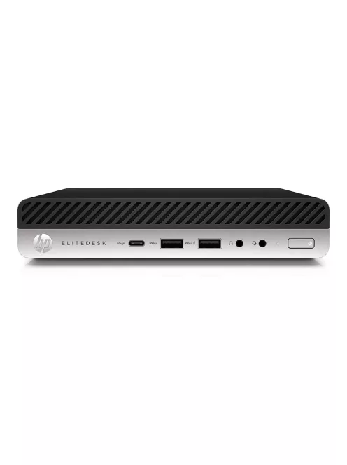 HP EliteDesk 800 G4 DM / Intel i5-8600T / 16GB / 256GB SSD / Intel UHD Graphics / Win 11 Pro 64-bit használt PC
