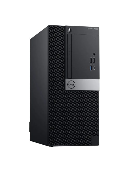 Dell Optiplex 7060 TW / Intel i7-8700 / 16GB / 256GB NVMe / Intel UHD Graphics 630 / Win 11 Pro 64-bit használt PC