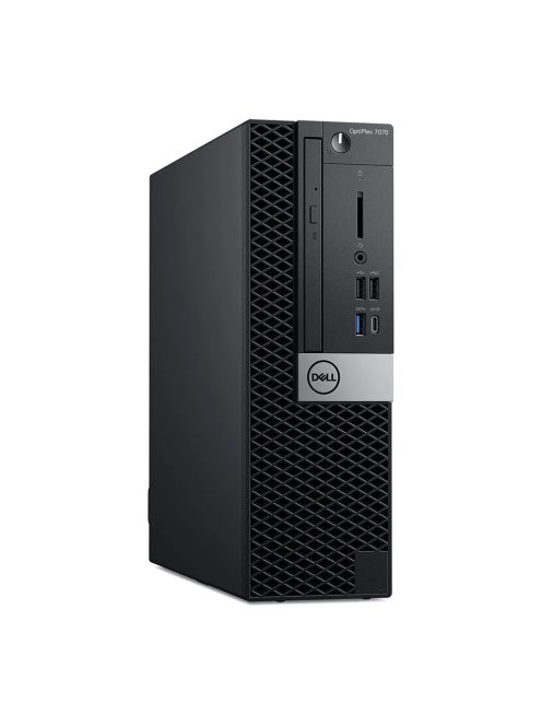 Dell Optiplex 7070 SFF / Intel i7-9700 / 16GB / 1TB NVMe / Intel UHD Graphics 630 / Win 11 Pro 64-bit használt PC