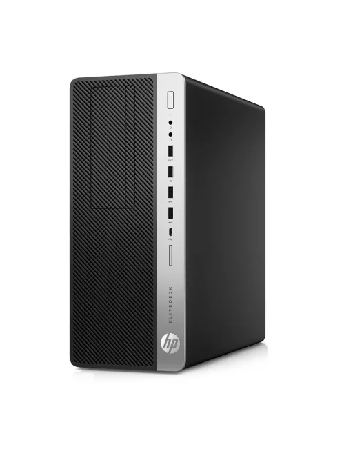 HP EliteDesk 800 G4 TWR / Intel i7-8700 / 16GB / 512GB NVMe SSD / AMD Radeon R7 430 2GB / Win 11 Pro 64-bit használt PC