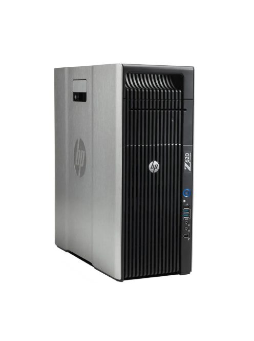 HP Z620 WorkStation / Intel Xeon E5-2620 v2 / 16GB / 500GB SSD + 1TB HDD / NVIDIA Quadro K600 1GB / Win 10 Pro 64-bit használt PC