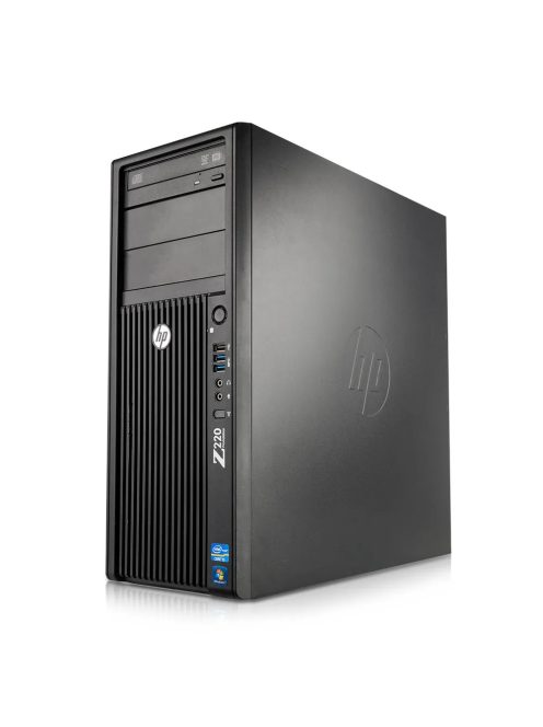 HP Z220 WorkStation / Intel Xeon E3-1245 v2 / 16GB / 256GB SSD + 500GB HDD / NVIDIA Quadro NVS 510 2GB / Win 10 Pro 64-bit használt PC