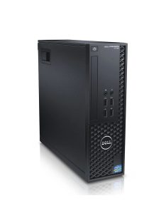   Dell Precision T1700 SFF / Intel Xeon E3-1240 v3 / 8GB / 256GB SSD / NVIDIA Quadro K620 2GB / Win 10 Pro 64-bit használt PC