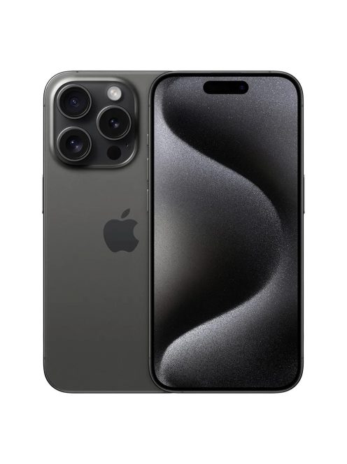 Apple iPhone 15 Pro 128GB Black Titanium használt mobiltelefon