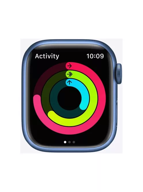 Apple Watch Series 7 GPS Aluminum 45mm Blue 32GB használt okosóra