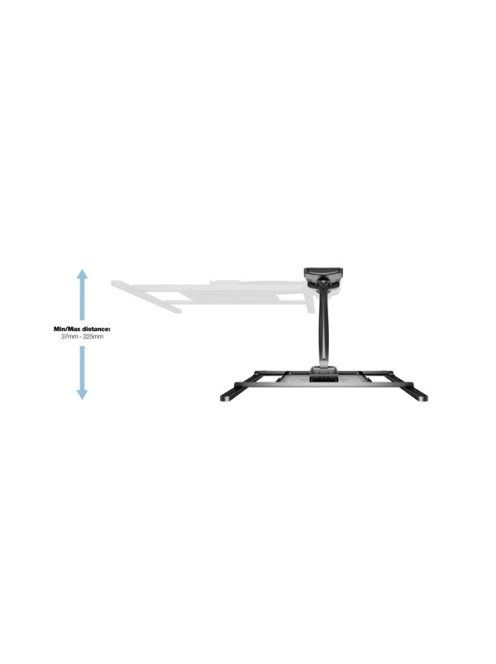 MULTIBRACKETS Fali konzol, M VESA Flexarm Tilt & Turn II (32-50", max.VESA: 400x400 mm, 25 kg)