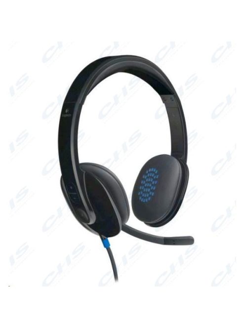 LOGITECH Fejhallgató 2.0 - H540 USB Mikrofonos, Fekete
