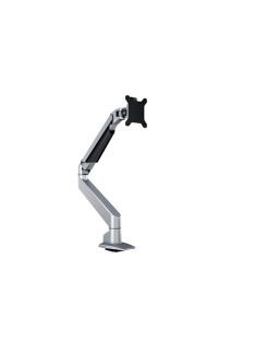   MULTIBRACKETS Asztali konzol, M VESA Gas Lift Arm Single Silver (15-34", max.VESA: 100x100 mm, 10 kg)