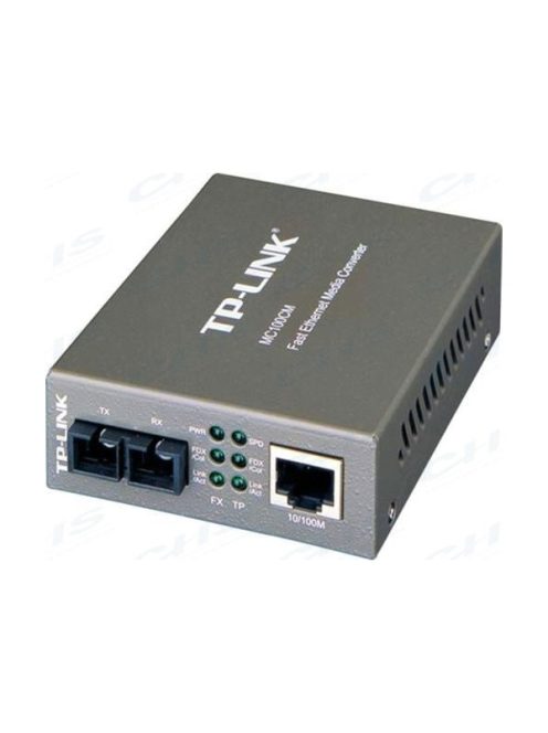 TP-LINK Optikai Media Konverter 100(réz)-100FX(SC) Multi mód, MC100CM