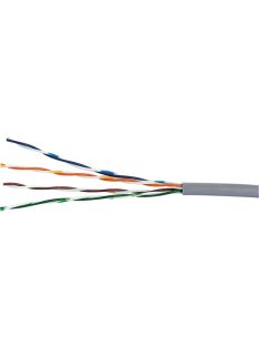   EXCEL Patch Kábel Cat.5e UTP 24AWG, PVC köpeny 305m, szürke