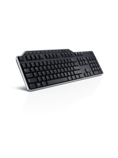   DELL Vezetékes Billentyuzet Hungarian (QWERTZ) Dell KB-522 Wired Business Multimedia USB Black HUN (Kit)