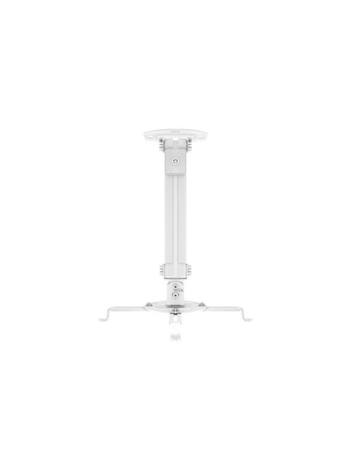 MULTIBRACKETS Mennyezeti konzol, M Universal Projector Ceiling Mount I (13.5 kg, White, 380-580 mm)