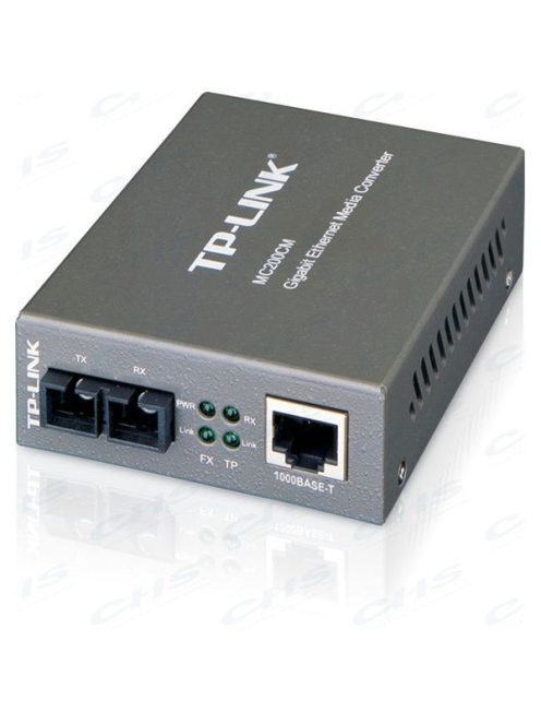 TP-LINK Optikai Media Konverter 1000(réz)-1000FX(SC) Multi mód, MC200CM