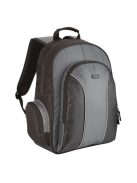 TARGUS Notebook hátizsák TSB023EU, Essential 15.4-16" Laptop Backpack - Black/Grey