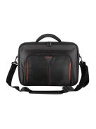 TARGUS Briefcase / Classic+ 17-18" Clamshell Laptop Bag - Black/Red