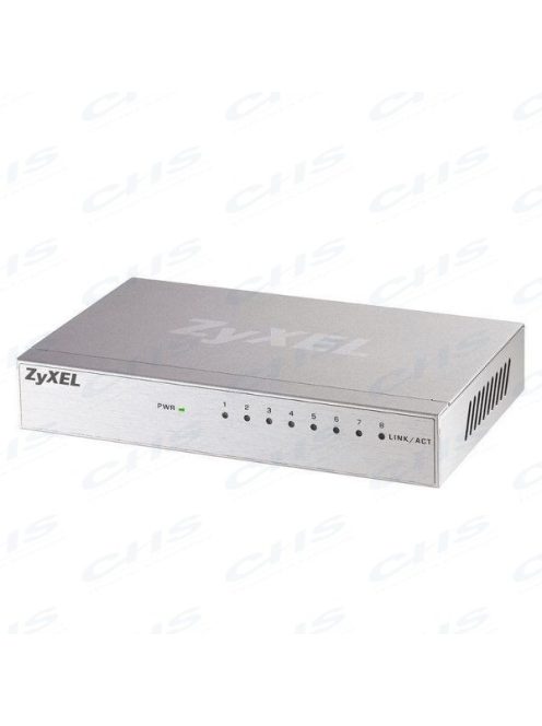 ZYXEL Switch 8x1000Mbps, Fémházas Asztali, GS-108BV3-EU0101F