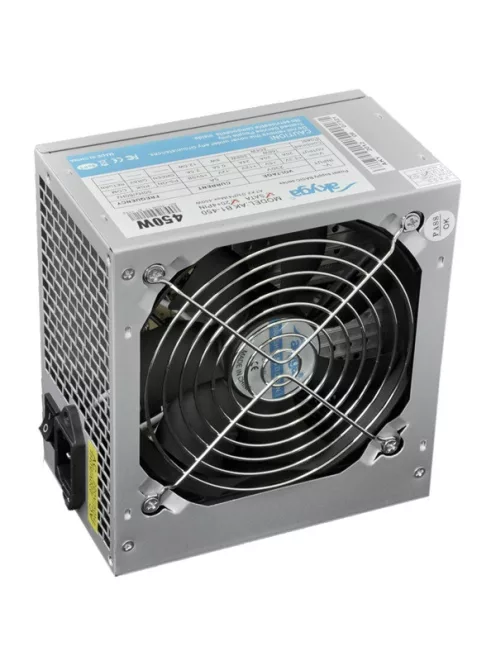 AKYGA Tápegység 450W, 12cm, 20+4