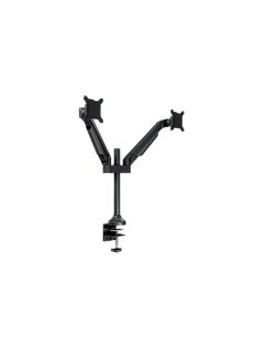   MULTIBRACKETS 2 karos asztali konzol, M VESA Gas Lift Arm Dual Black (15-32", max.VESA: 100x100 mm, 10 kg)