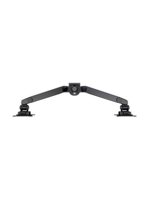 MULTIBRACKETS 2 karos asztali konzol, M VESA Gas Lift Arm Dual Black (15-32", max.VESA: 100x100 mm, 10 kg)