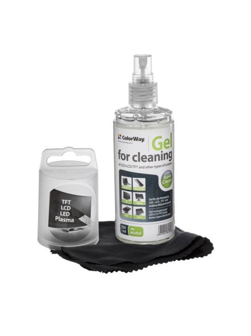 COLORWAY Tisztítószer CW-5151, tisztító gél 150 ml (gel for Screen and Monitor Cleaning)
