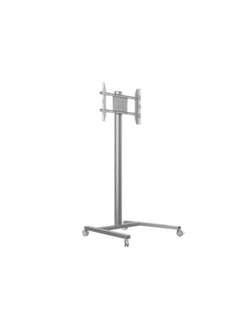 MULTIBRACKETS Gurulós padlóállvány, M Display Stand 180 Single Silver (32-65", max.VESA: 700x400 mm, 50 kg)