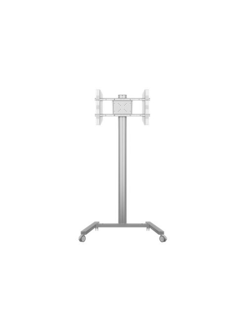 MULTIBRACKETS Gurulós padlóállvány, M Display Stand 180 Single Silver (32-65", max.VESA: 700x400 mm, 50 kg)