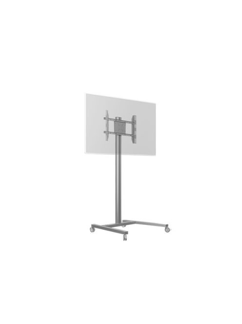 MULTIBRACKETS Gurulós padlóállvány, M Display Stand 180 Single Silver (32-65", max.VESA: 700x400 mm, 50 kg)