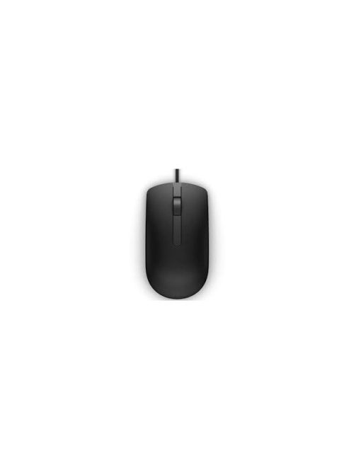 DELL Vezetékes egér, MS116 Optical Mouse - Black